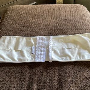 Hands free pumping bra.